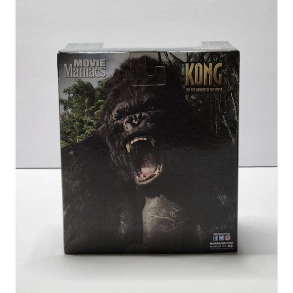 King Kong (2005) Movie Maniacs King Kong 6" Limited Edition Figure - Picture 4 of 9